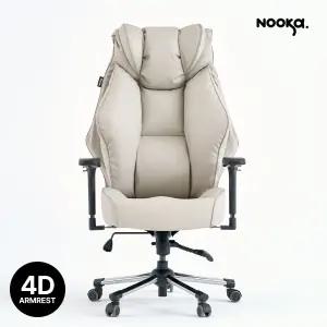 누카 커스텀체어 G900-PU 4D 게이밍의자 컴퓨터 사무용 책상 학생 중역 PC방 허리 편한 가죽