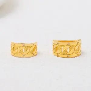 여자 남자 커플링 순금 체인반지 11.25g [트랙 사선]