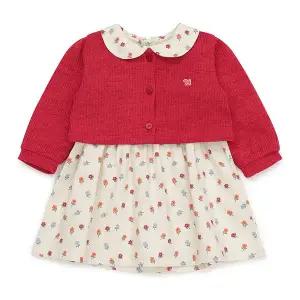 [블루독베이비]45-A13-400-01 BE)어텀플라워 세트형 원피스_s