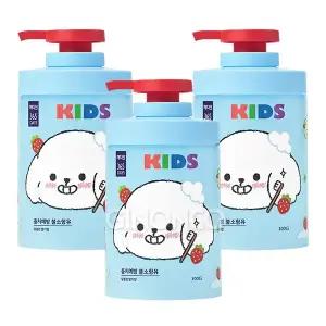 메디안 365DAYS step3 충치 불소 어린이 펌핑 치약 300g 3개 아이 키즈