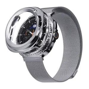 갤럭시워치8 클래식 밀레니즈 메탈 스트랩 + 풀커버 케이스 세트