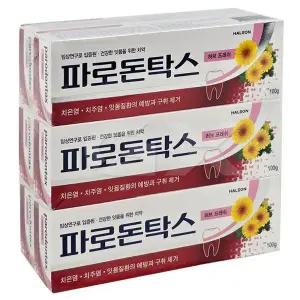 파로돈탁스 허브 프레쉬 치약 100g x 6개 무료배송 gx