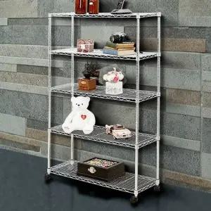 홈메탈선반 900 5단 조립식앵글 철제 정리 베란다수납 철제선반 앵글 조립식앵글 앵글선반