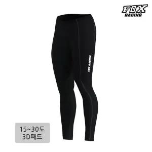 폭스레이싱 [3D 패드] 롱 타이즈 FRLPT-202 자전거의류 라이딩 바지 하의 레깅스 스포츠 싸이클복 남녀공용