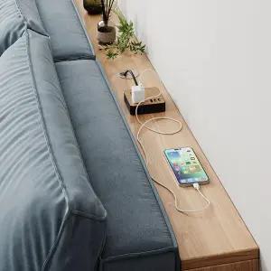 쇼파뒤선반 슬림 좁고 긴 틈새 테이블 폭좁은 진열 100X10X70CM