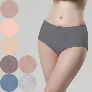 여자면스판팬티 맥시팬티 여삼각 엄마속옷 8매 선물 세트