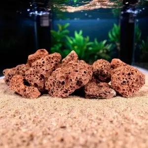 어항 꾸미기 여과재 미니 화산석 망 수질 안정 (WFJZGUI)