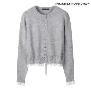 [롯데백화점]미니멈에브리데이/보니스팍스 [미니멈 에브리데이]레이스 스트링 버튼업 가디건 (EB3CK024D)