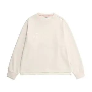 [내셔널지오그래픽] N231WSW020 여성 밑단 레이어드 스트링 맨투맨 티셔츠 CRYSTAL BEIGE