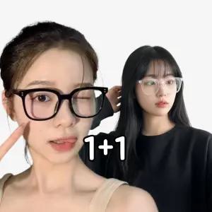 블루라이트차단 뿔테 안경 패션 안경테