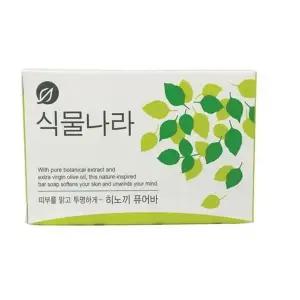 LION)식물나라비누(히노끼퓨어바/1입)-박스(80개입) (WC372D0)