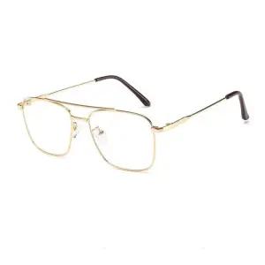 안경테 보잉 금테 여자 교수 복고 사각 남자 잠자리