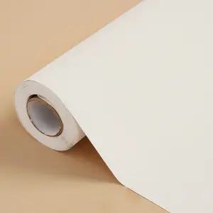 하얀색 심플 셀프 부착식 벽지 시트지 5M 간편 빌라