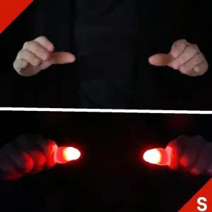 딜라이트(2개입) 손가락마술도구 이동하는 손끝에서 불빛마술 불빛이 도구 JL매직