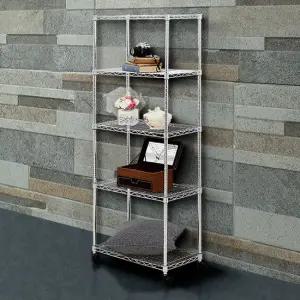 홈메탈선반 600 5단 메탈 대피실 베란다렉 조립식앵글 철제선반 앵글 조립식앵글 앵글선반