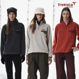 [트렉스타][Treksta Sports] 트렉스타 25FW 여성 마운틴 쉐르파 양면 플리스 3종 세트