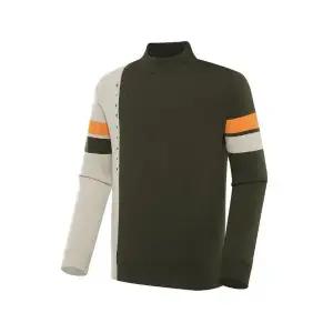 [와이드앵글]골프긴팔 KQJ WMW23K13K7 CO 컬러블럭 하프넥 스웨터 M