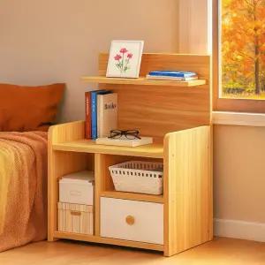 3단 서랍형 협탁 수납장 침대 사이드테이블 거실장 다용도 정리대 책꽂이 보조 테이블 수납