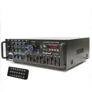 2채널 오디오 파워앰프 1200W 자동차 가정용 매장