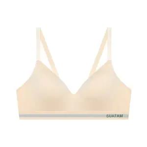 [수아팜] 주니어 3단계 모달 스포츠브라 후크형_스킨