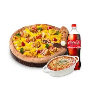 [7번가피자] 고구마 치즈링L+오븐스파게티+콜라L