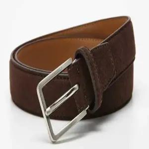 [하프클럽/에스티코]스웨이드 벨트 벨트 브라운 SBEVZ81TSH