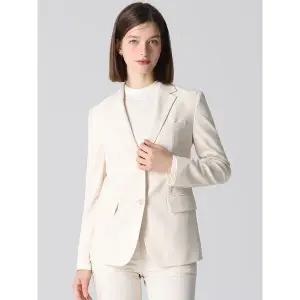 [하프클럽/]슬림 투버튼 싱글 셋업 재킷 (택가격 278000원)