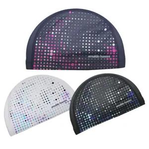 AB아날도바시니 아동코팅수모 PU네온사인 수영모 용품 모자 실리콘 남성 강습용 실리컨 콘자