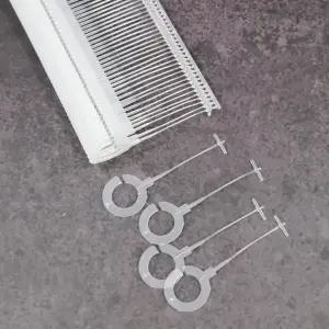 Kimspp 행거 택핀 25mm(5000개입) 의류 라벨 상표 태그 택고리 태그핀