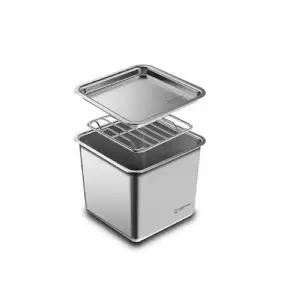 [바겐슈타이거] 콰트라트 무연마 스텐304 밧드 캐니스터 깊은형 950ml