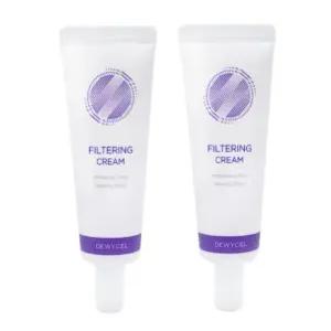 듀이셀 필터링 크림 40ml 2개 톤업 선크림
