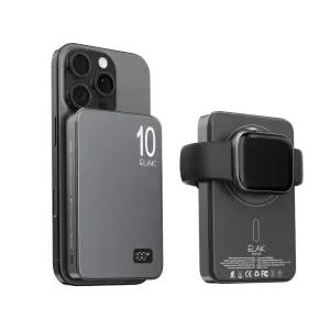 엘락 초슬림 맥세이프 고속 무선 충전 보조배터리 10000mAh 에어팟 애플워치 DS-20