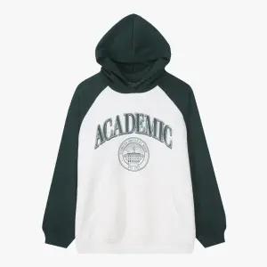 [애플아울렛] [유솔(USALL)] UNI 기모 쭈리 라글란 그래픽 후디 (ULMH25T02)