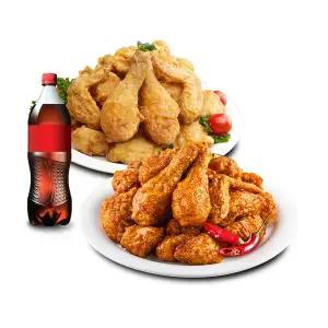 (호식이두마리) 후라이드+매운간장+콜라500ml