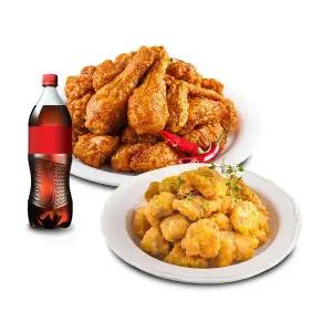 (호식이두마리) 매운간장+똥집미니튀김(조미소금)+콜라500ml