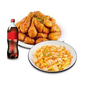 (호식이두마리) 간장치킨+치폴레 감자튀김+콜라500ml