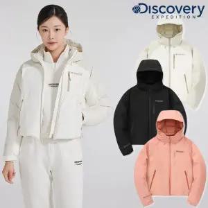 [디스커버리](본점)여성 베르겐 고어 윈드스토퍼 크롭 구스다운 숏패딩(DWDJ9E046)