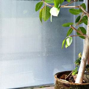 무점착유리창시트지 피라미드 GD-HSW-32103D 1m x 1m