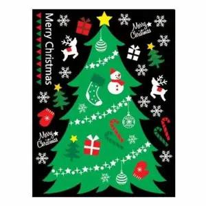 스티커 방한 X-MAS 스타일 칼라트리 GDT-853X