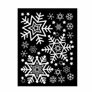 스티커 방한 X-MAS 스타일 눈꽃 대 GDT-836L