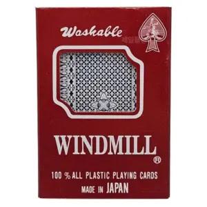 윈드밀 포커카드 고급 플라스틱 트럼프 카드세트 1개
