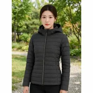 [하프클럽/콜핑]콜핑 여성 겨울 덕다운 경량 멜란지 등산 패딩 자켓 KSC682UJ3W