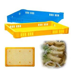 가래떡 어묵 상자 두부 판 사각 오뎅 바구니 5개/농산물/운반/떡/오뎅/빵/보관/적재/업소용/식당/식자재