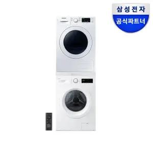 [포토포함 124만]삼성 드럼 세탁기 건조기 세트 WF40F09M0Y+DV90T5440KW