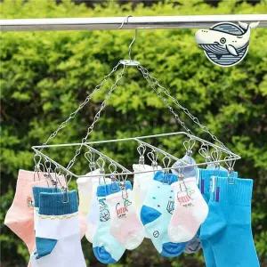 튼튼한 스텐 소형 세탁물 건조대 양말 수건