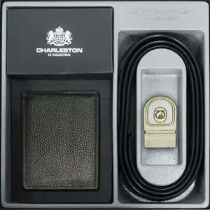 행복선물세트 소가죽지갑벨트 고급 디자인 명절날 고