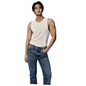 [Calvin Klein]남성 슬림 스트레이트핏 미드블루 스트레치 청바지 4RB902G 560006
