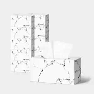 크리스마 수건대용 일회용 순면 100% 페이스타올 80매 10팩(800매)