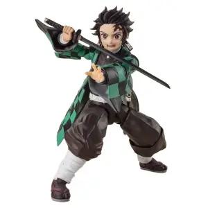 반다이 SHF 귀멸의칼날 카마도 탄지로 피규어 렌고쿠 네즈코 아카자