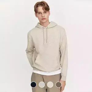 025922 브러시드 테리 솔리드 후드티